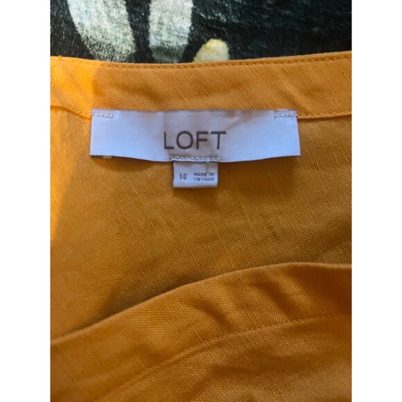 NWOT
Anne Taylor LOFT bright orange Dress size 14 - Picture 6 of 6